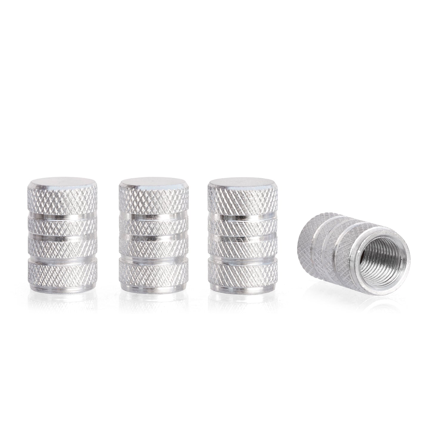 Chrome Valve Stem Caps (4-Pack)