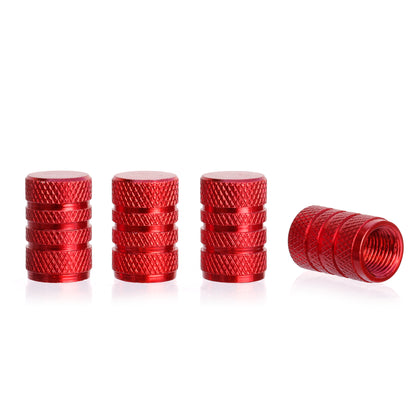Red Valve Stem Caps (4-Pack)
