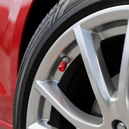 Red Valve Stem Caps (4-Pack)
